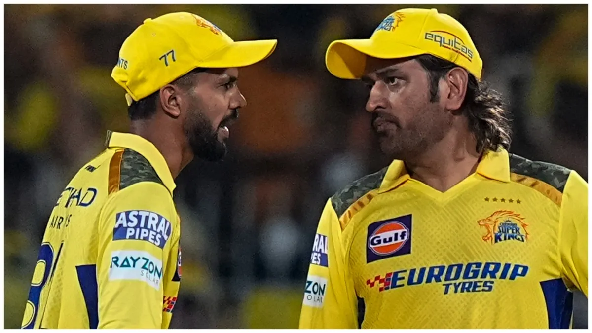 ms dhoni and ruturaj- India TV Hindi