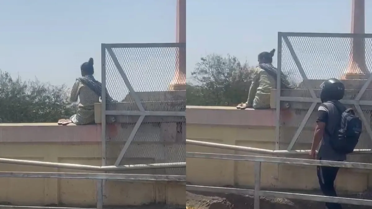 nagpur women stopped to commit suicide- India TV Hindi