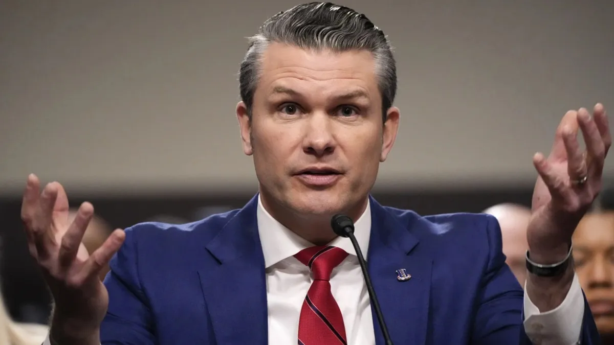 अमेरिका के रक्षा मंत्री पीट हेगसेथ- India TV Hindi