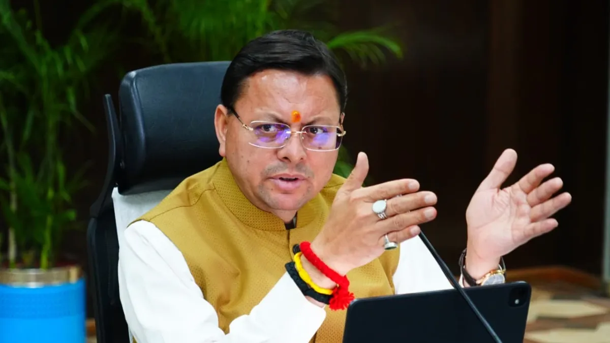 Pushkar Singh dhami- India TV Hindi