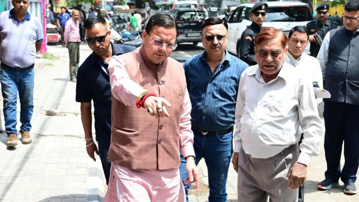 pushkar singh dhami action- India TV Hindi