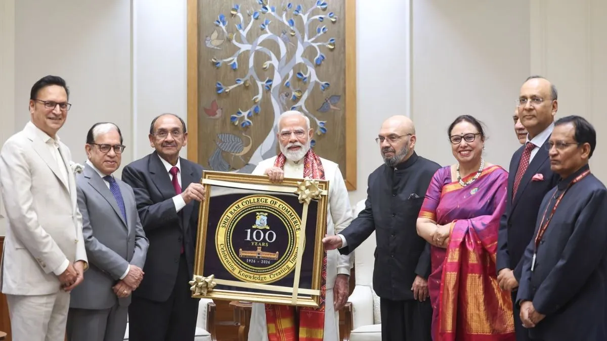 SRCC 100 years celebration, PM Modi SRCC meeting, Shri Ram College of Commerce centenary- India TV Hindi