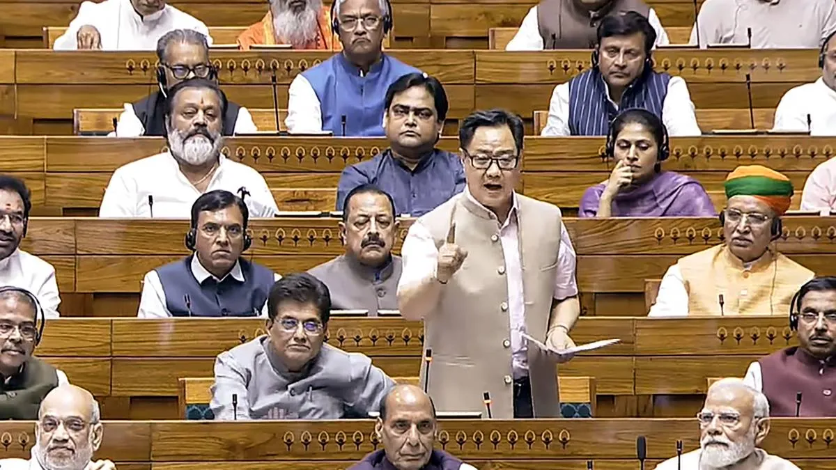 केंद्रीय मंत्री किरेन रिजिजू- India TV Hindi