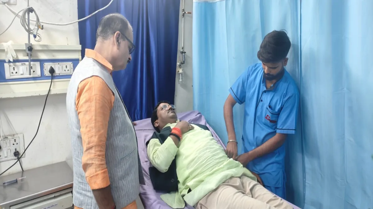 एक्सीडेंट में घायल भाजपा विधायक- India TV Hindi