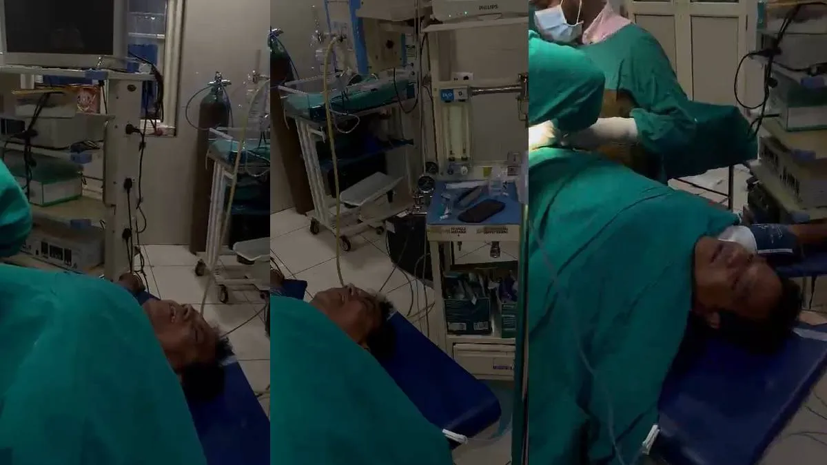 ऑपरेशन के दौरान मरीज- India TV Hindi