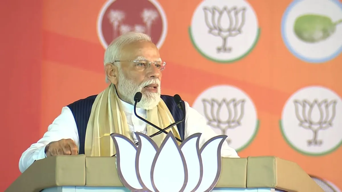 पीएम मोदी ने तिरुवल्ला में जनसभा को किया संबोधित। - India TV Hindi