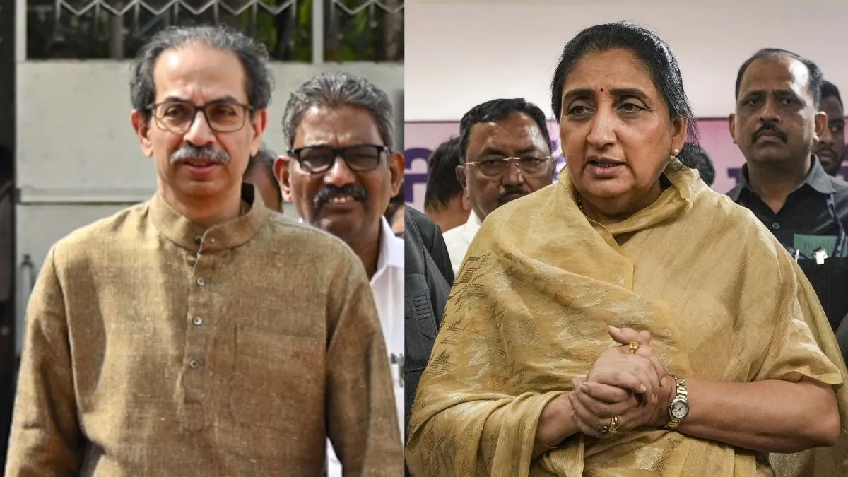 Uddhav Thackeray and Sunetra Pawar- India TV Hindi