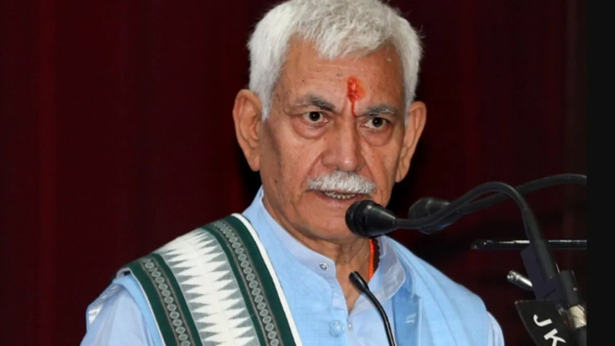 Manoj Sinha, Lt Governor, Jammu kashmir- India TV Hindi