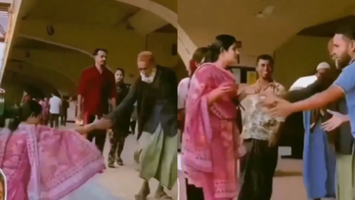 वायरल वीडियो का स्क्रीनशॉट- India TV Hindi