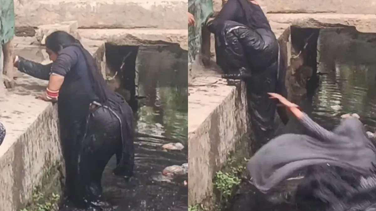 वायरल वीडियो का स्क्रीनशॉट- India TV Hindi