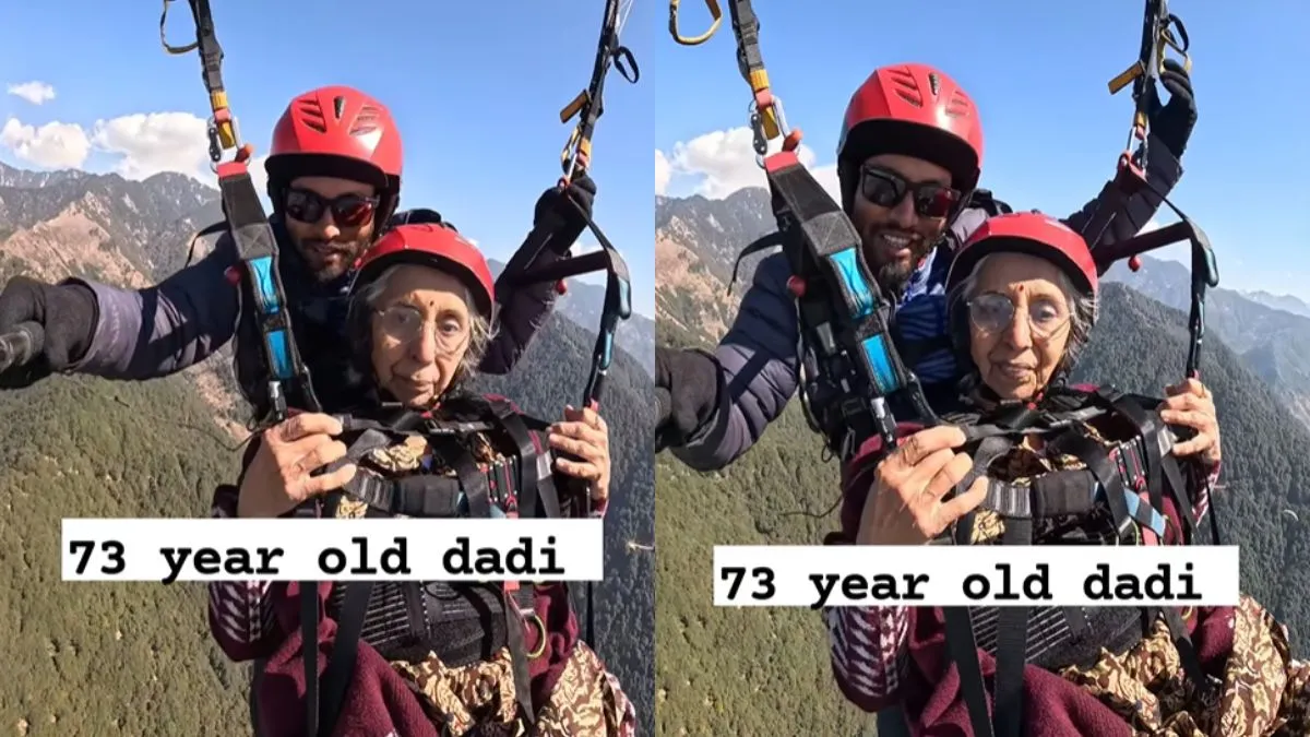 Paragliding, Viral video- India TV Hindi