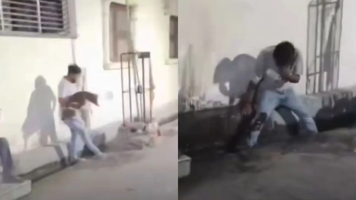 वायरल वीडियो का स्क्रीनशॉट- India TV Hindi