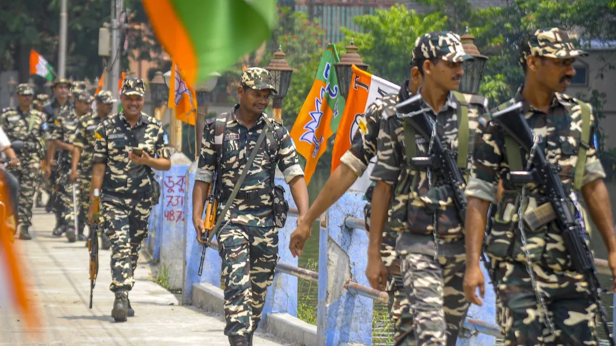 CAPF, Security, west bengal election- India TV Hindi