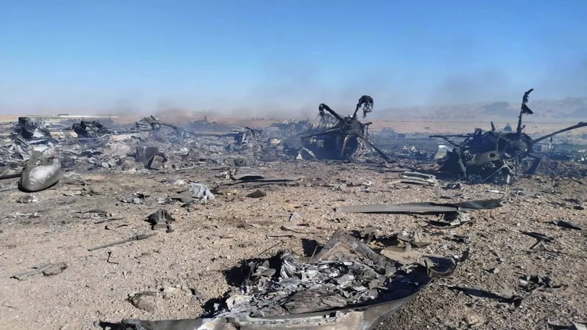 US Military Aircraft Remains In Iran- India TV Hindi
