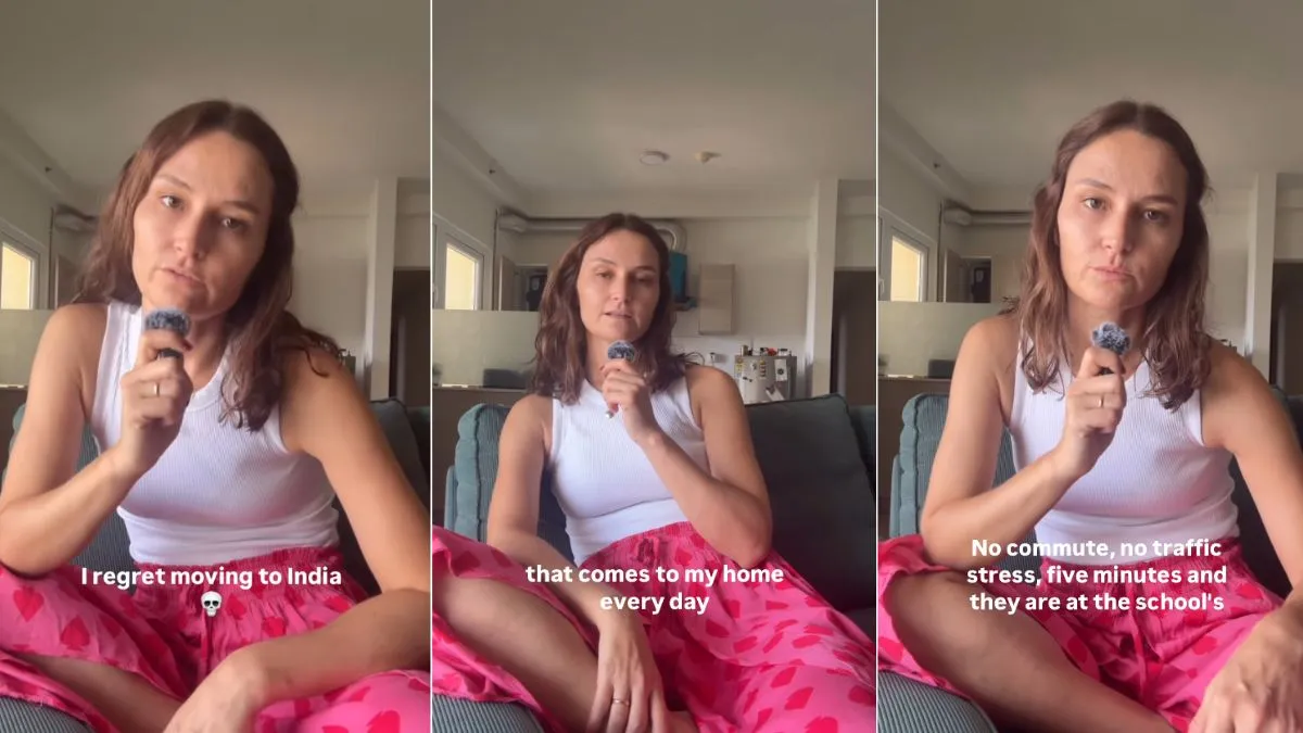 Polish Tourist Video, Polish Tourist in India, Aaj Ka Viral Video, Viral Video, Viral News, News in - India TV Hindi