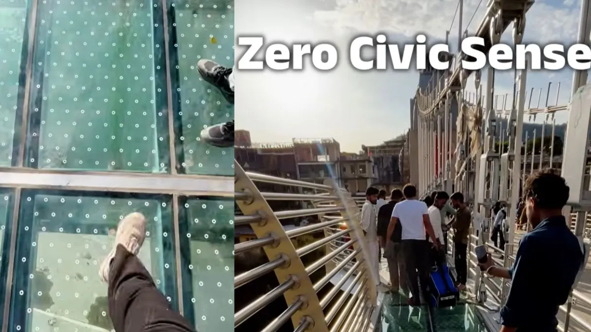 Rishikesh Glass Bridge Video, Bajrang Setu Rishikesh, Aaj Ka Viral Video, Viral Video, Viral News, N- India TV Hindi