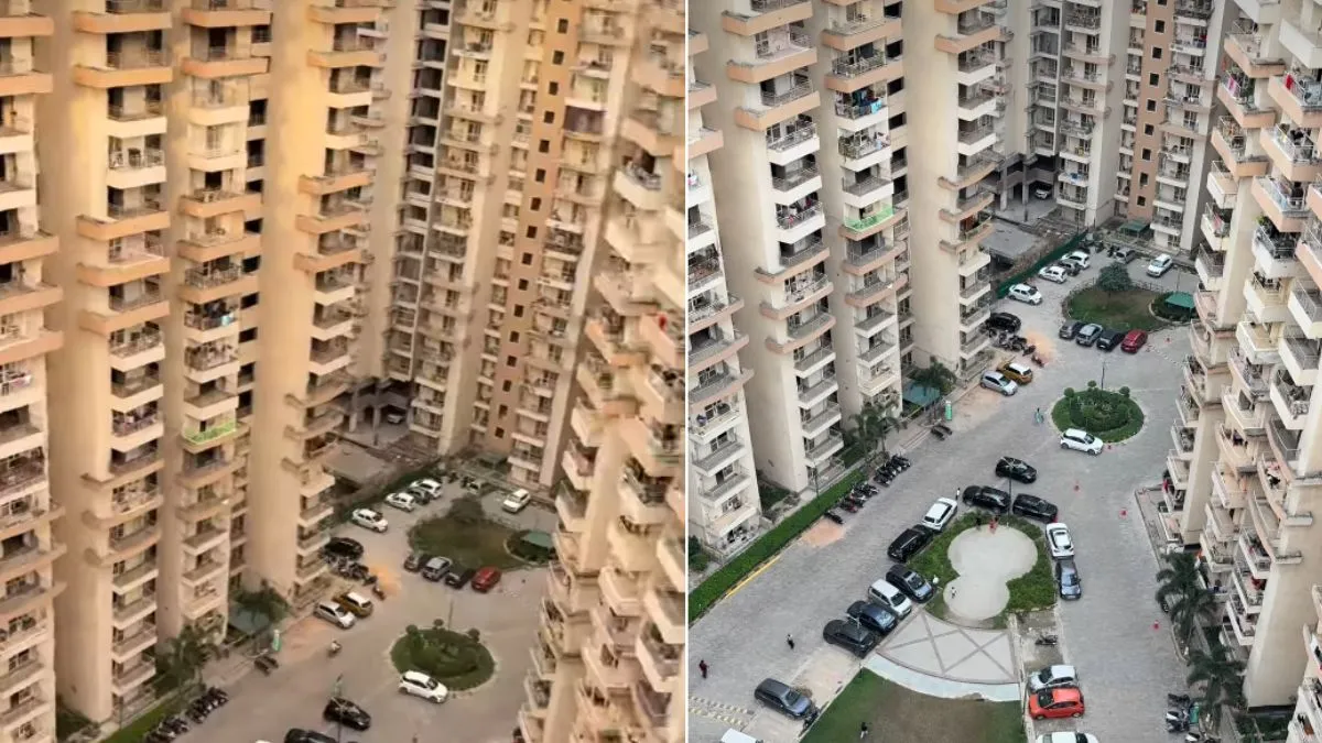 Highrise Buildings in Delhi NCR, Aaj Ka Viral Video, Viral Video, Viral News in Hindi- India TV Hindi