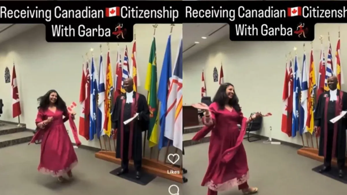garba video, gujarati dance, viral video, aaj ka viral video- India TV Hindi