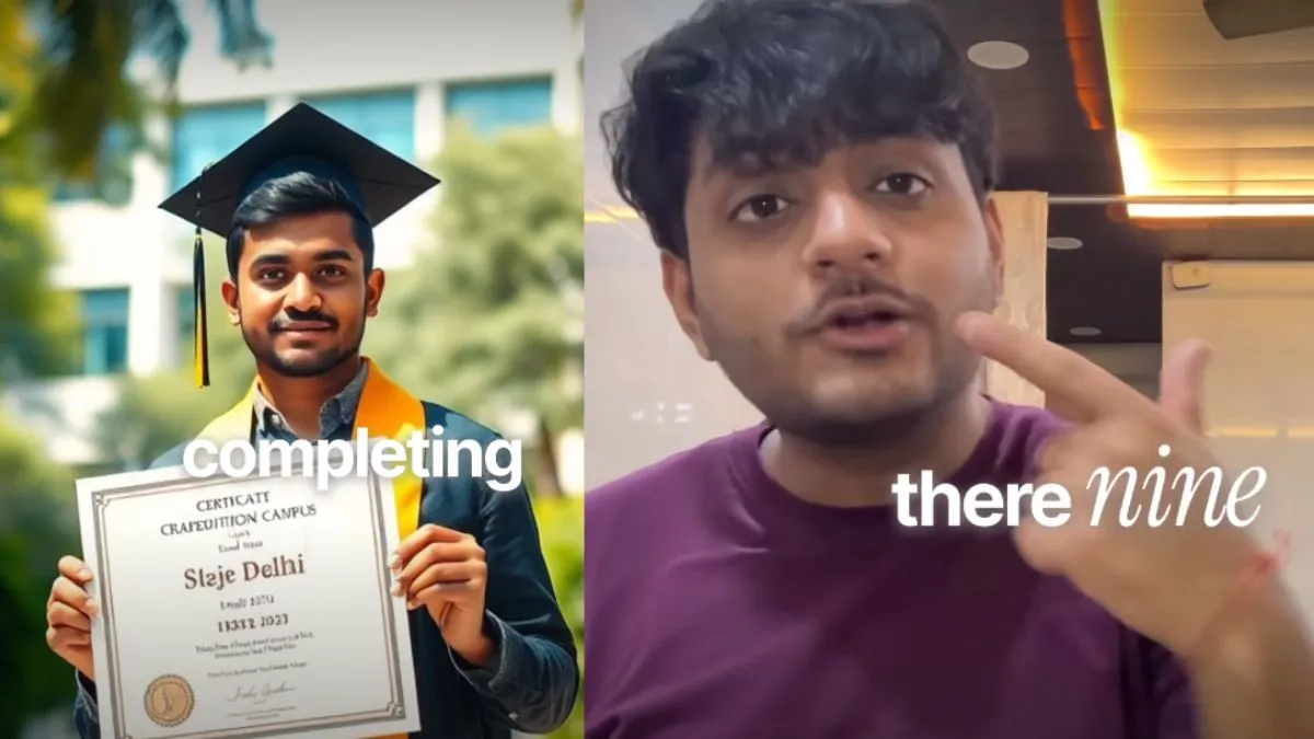 iit delhi, iit delhi graduate banker video, aaj ka viral video, viral video, viral news- India TV Hindi