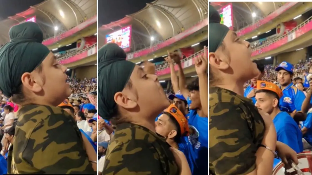 IPL Match Video, Jai Shivaji Maharaj Chants, Aaj Ka Viral Video, IPL Boy Video, Viral Video, Viral N- India TV Hindi