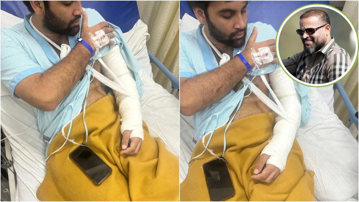 मारपीट में घायल शख्स और घेरे में यूसुफ पठान- India TV Hindi