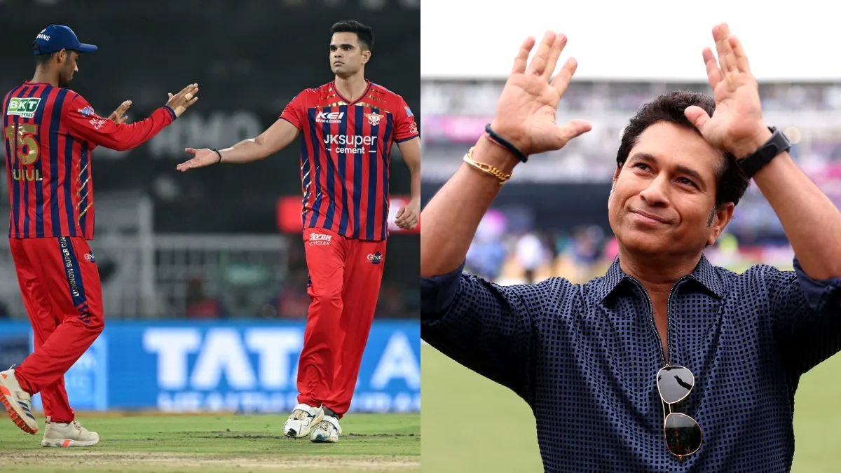 Arjun Tendulkar and Sachin Tendulkar- India TV Hindi