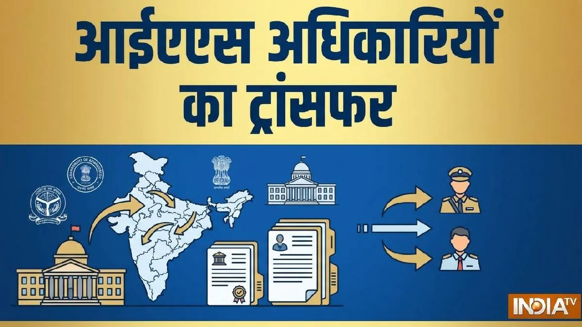 IAS अधिकारियों के तबादले- India TV Hindi