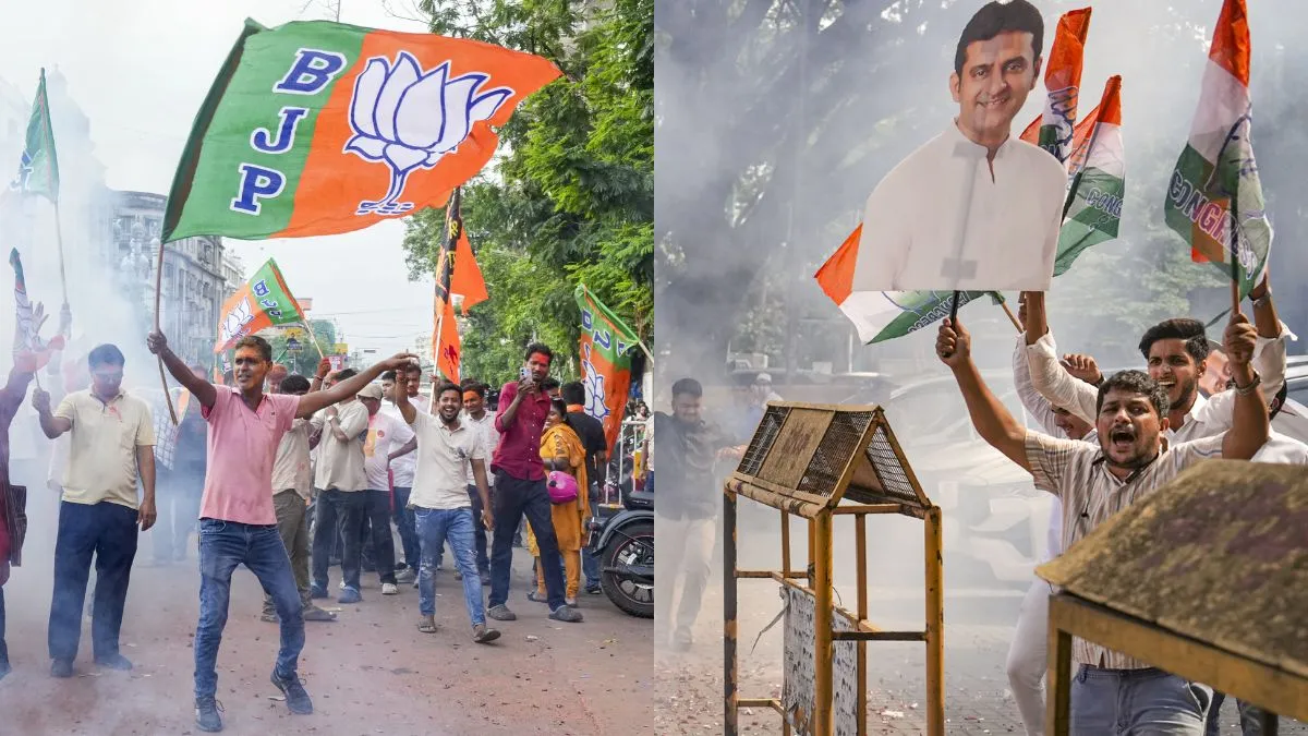 BJP vs Congress states data, India political trends 2021 2026, BJP growth analysis- India TV Hindi