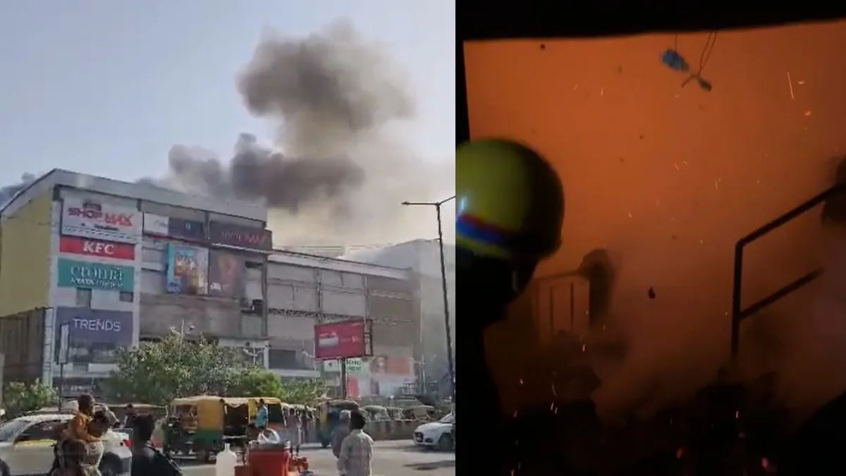 Ghaziabad pacific mall fire- India TV Hindi