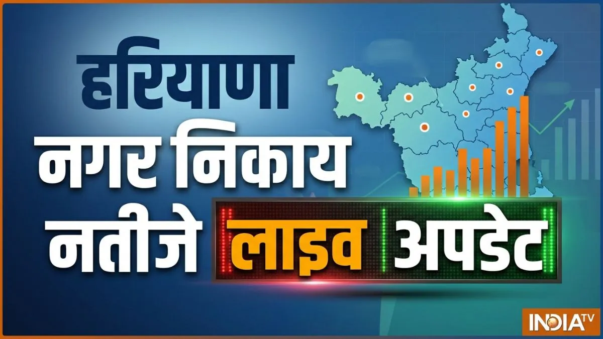 Haryana municipal election results, Haryana local body election 2026, Haryana vote counting live- India TV Hindi