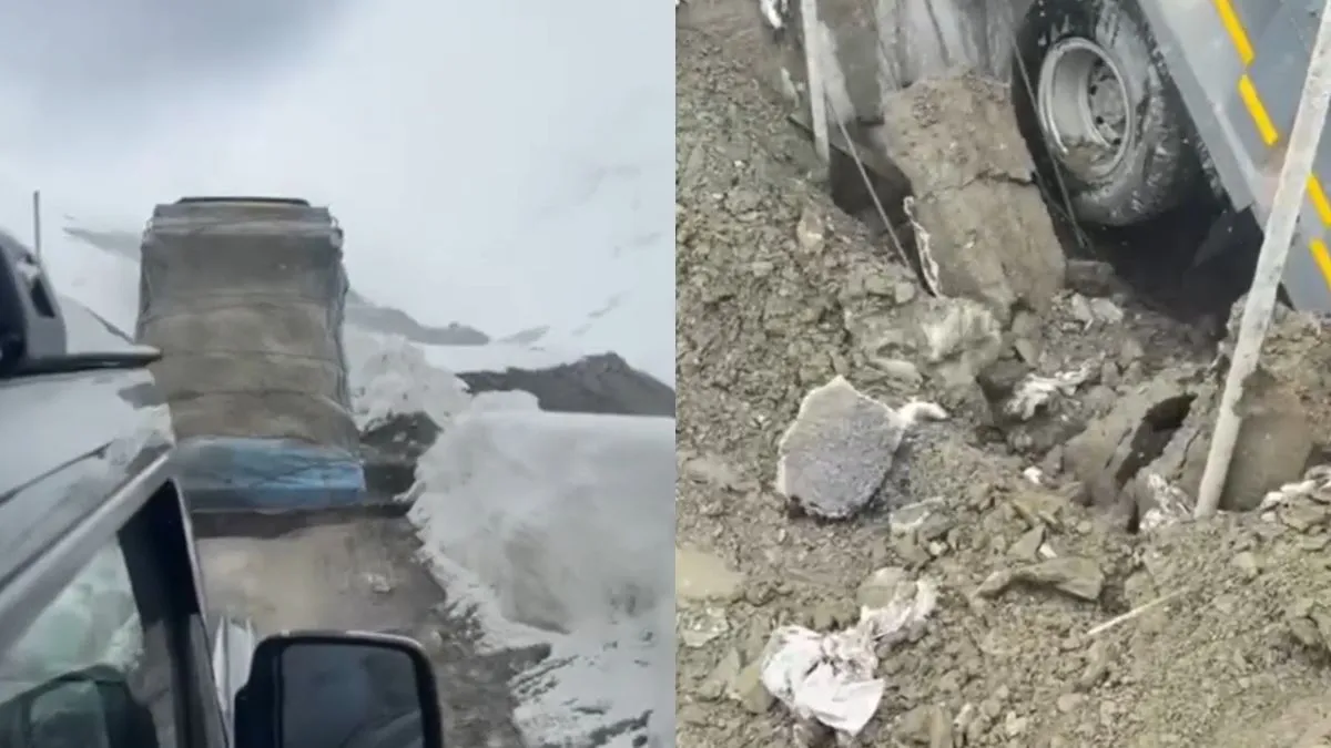 Himachal truck sink video- India TV Hindi