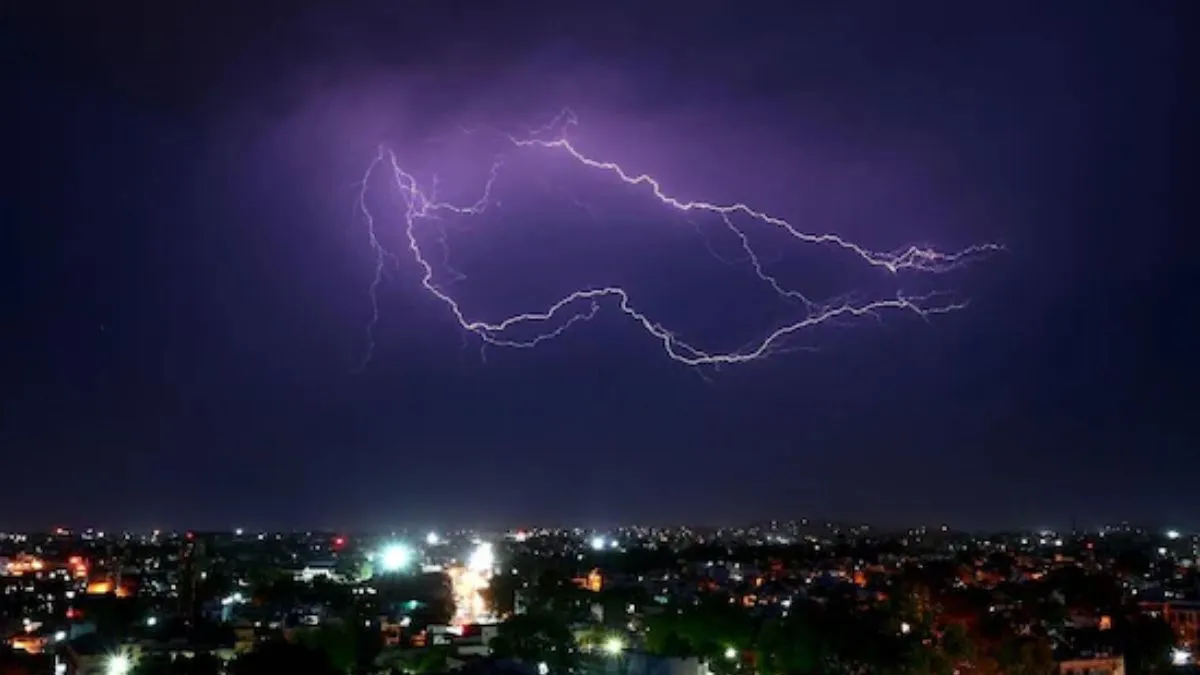 Jharkhand lightning deaths, thunderstorm Jharkhand alert, IMD orange alert Jharkhand- India TV Hindi