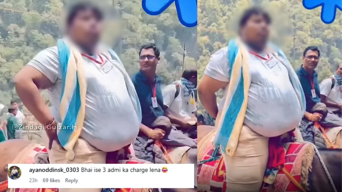 kedarnath yatra video, kedarnath yatra video viral, aaj ka viral video, kedarnath,  kedarnath route,- India TV Hindi