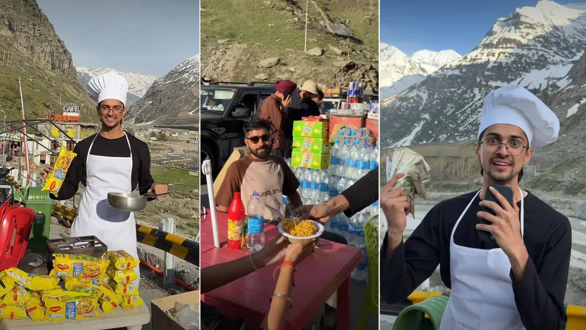 Maggi Point Video, Maggi on Hill Station Video, Aaj Ka Viral Video, Maggi on Mountains Video, Maggi - India TV Hindi