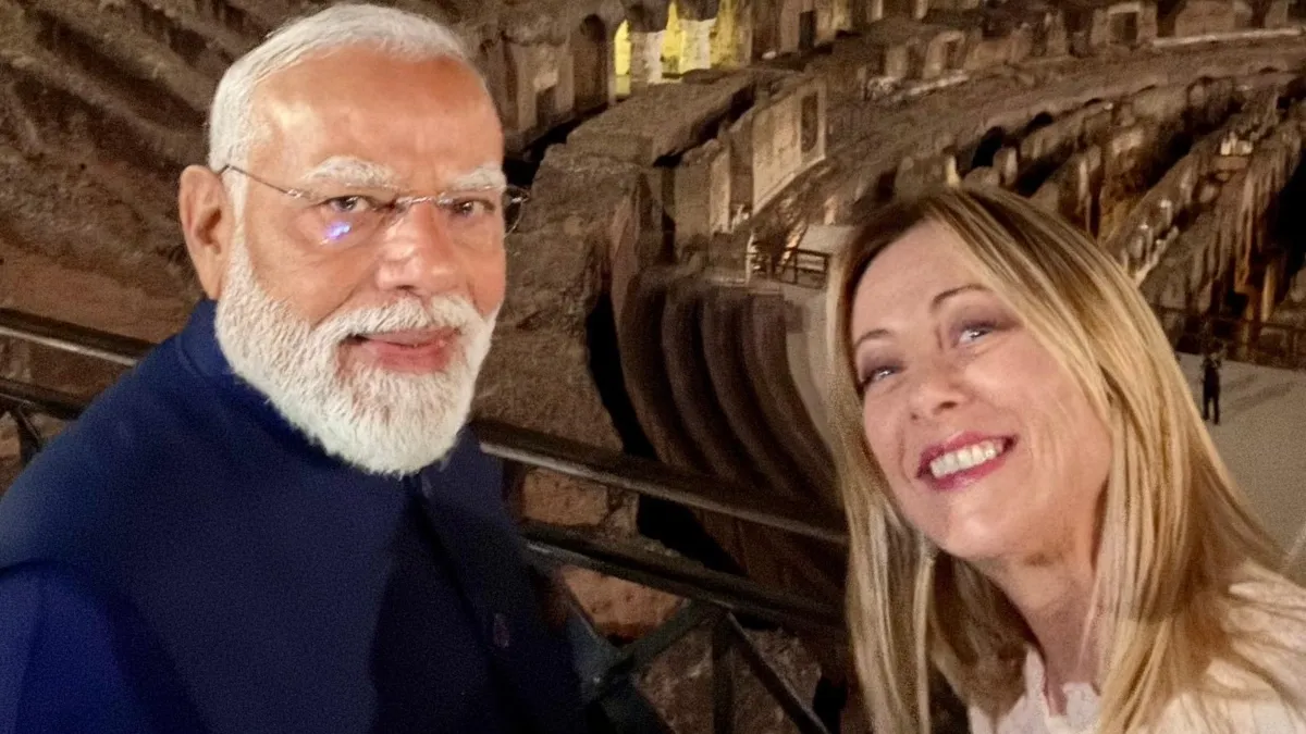 pm modi Giorgia Meloni italy- India TV Hindi