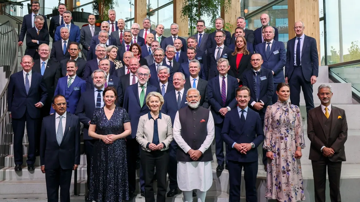 pm modi in sweden European Round Table for Industry- India TV Hindi