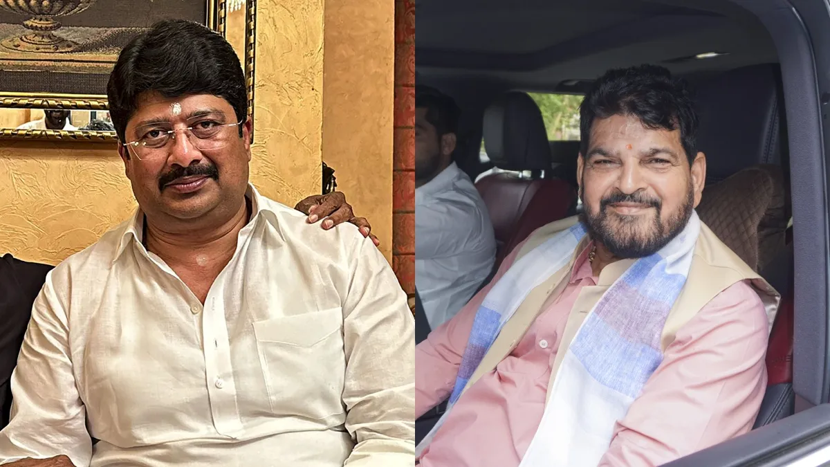 Raja bhaiya and brij bhushan saran singh- India TV Hindi