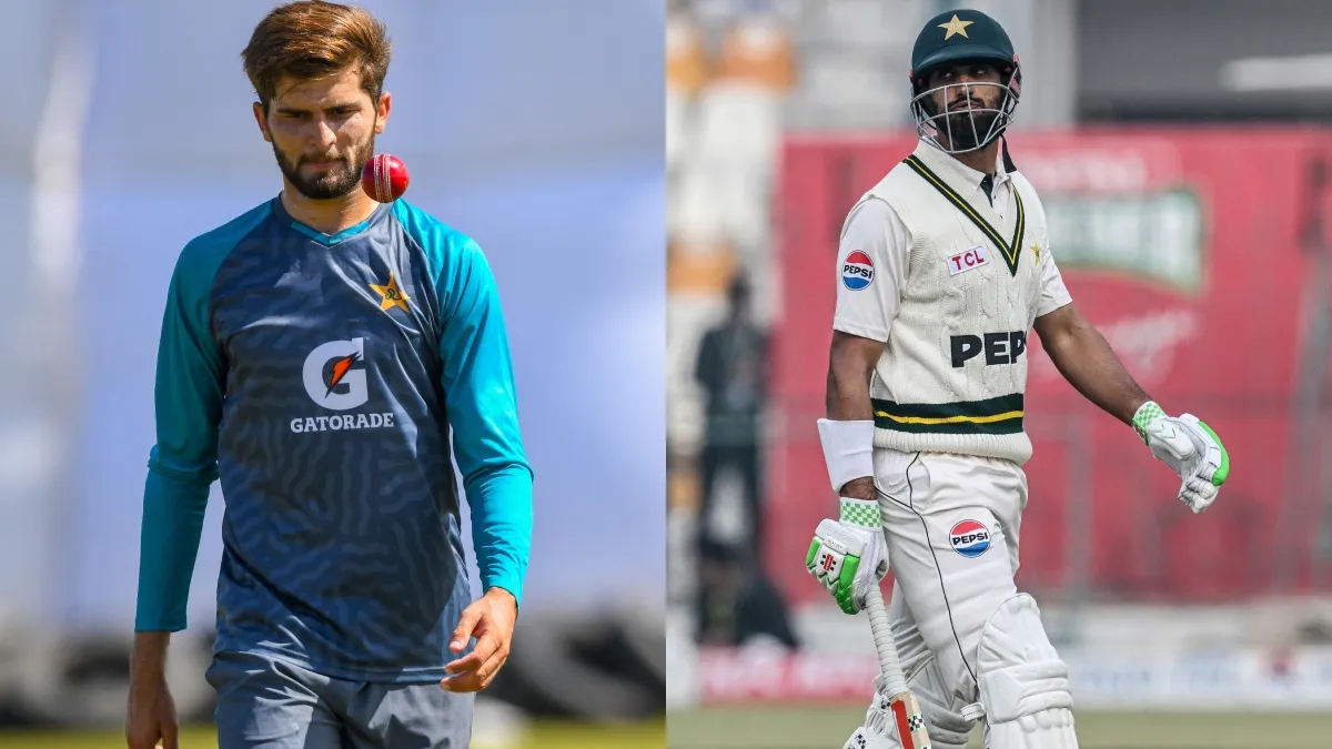 Shaheen Afridi And Shan Masood- India TV Hindi