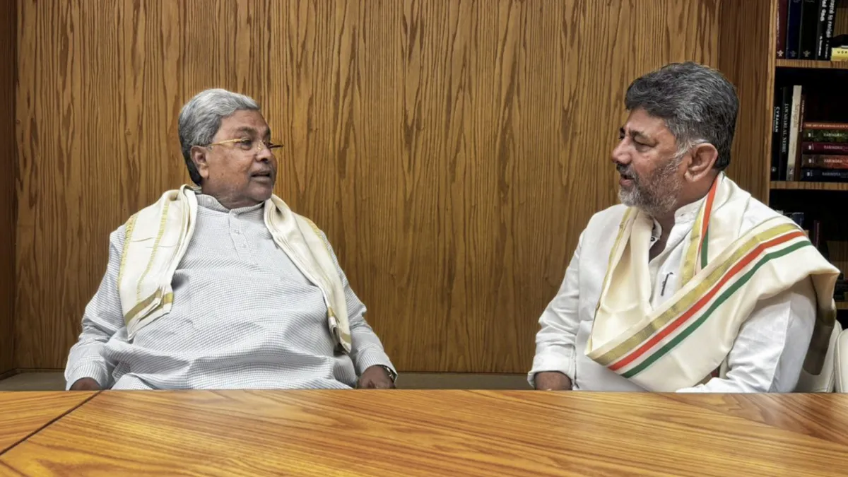 Siddaramaiah and DK Shivakumar- India TV Hindi