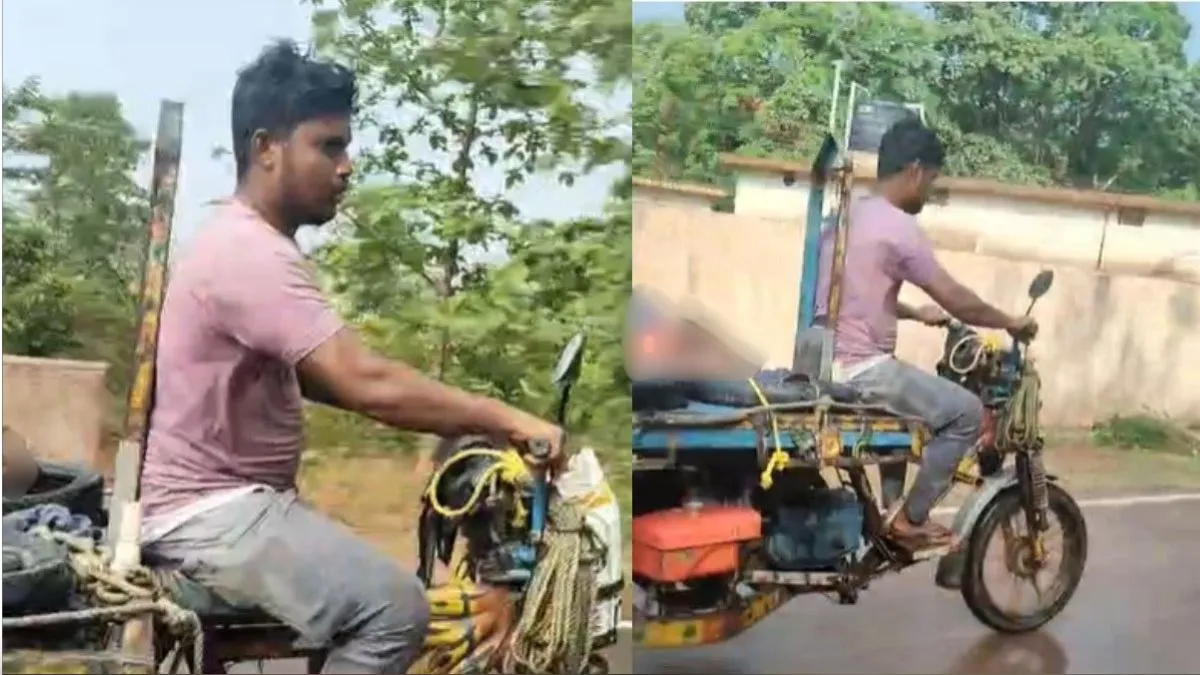 odisha friend thunderstorm motor cycle- India TV Hindi