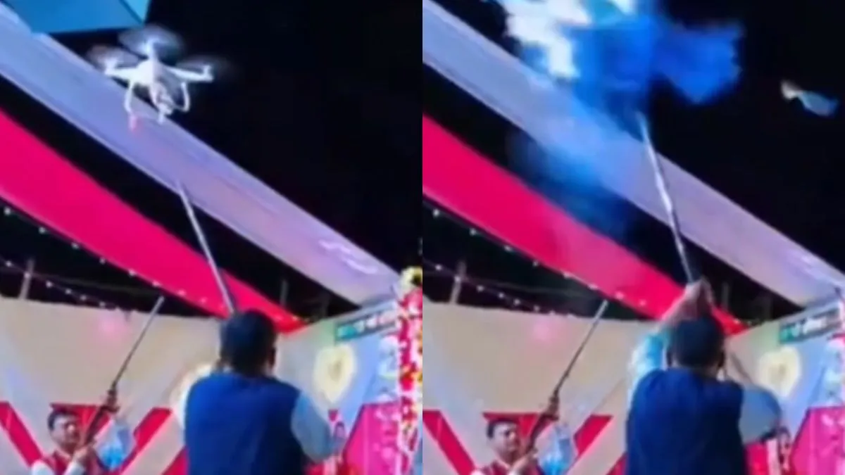 वायरल वीडियो का स्क्रीनशॉट- India TV Hindi