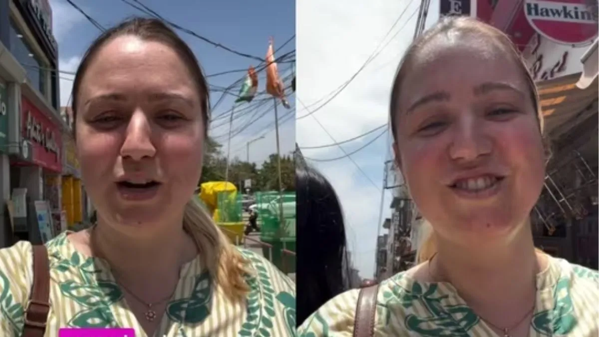 US Tourist Video, US Tourist in India, Aaj Ka Viral Video, amercian tourist video, american tourist - India TV Hindi