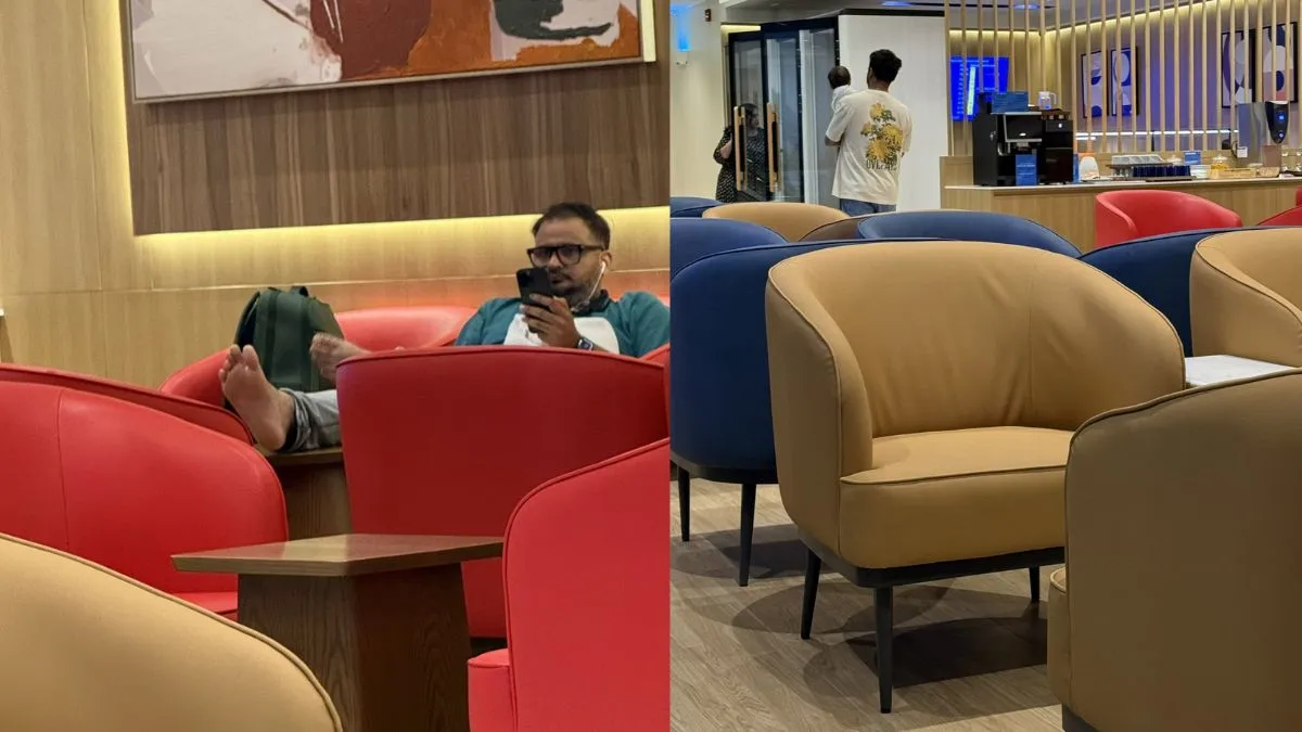 Bangkok airport lounge Picture, viral post, viral news, viral news in hindi - India TV Hindi