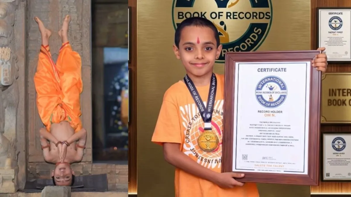 Shiv Tandav Strotam Video, 8 Year Old Boy World Record, Aaj Ka Viral Video, Viral Video, Viral News,- India TV Hindi