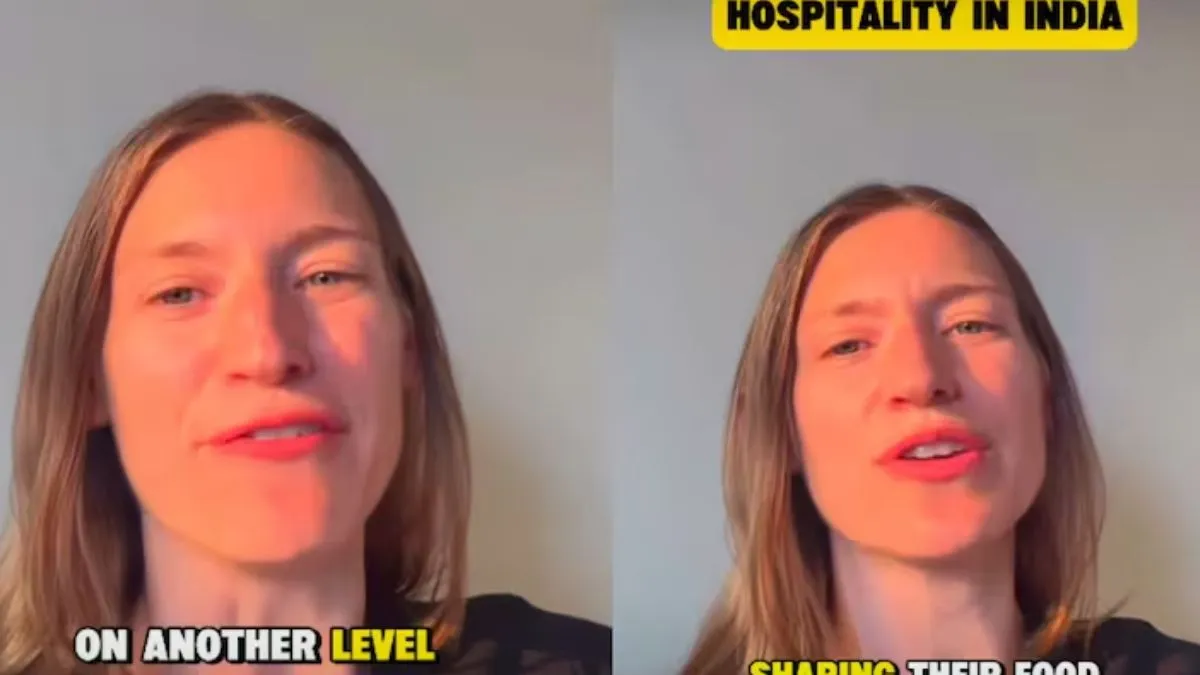 foreign tourist video, foreign tourist in india, aaj ka viral video, viral video, viral news, news i- India TV Hindi