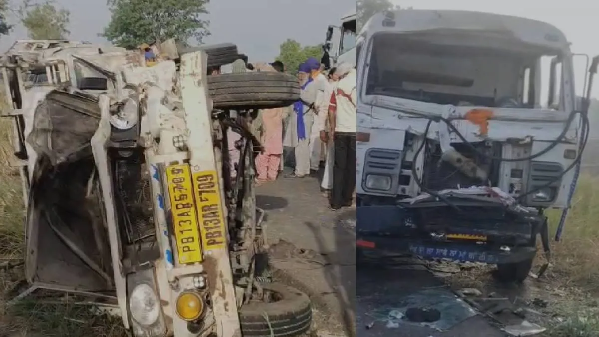 ट्रक और पिक-अप की टक्कर- India TV Hindi