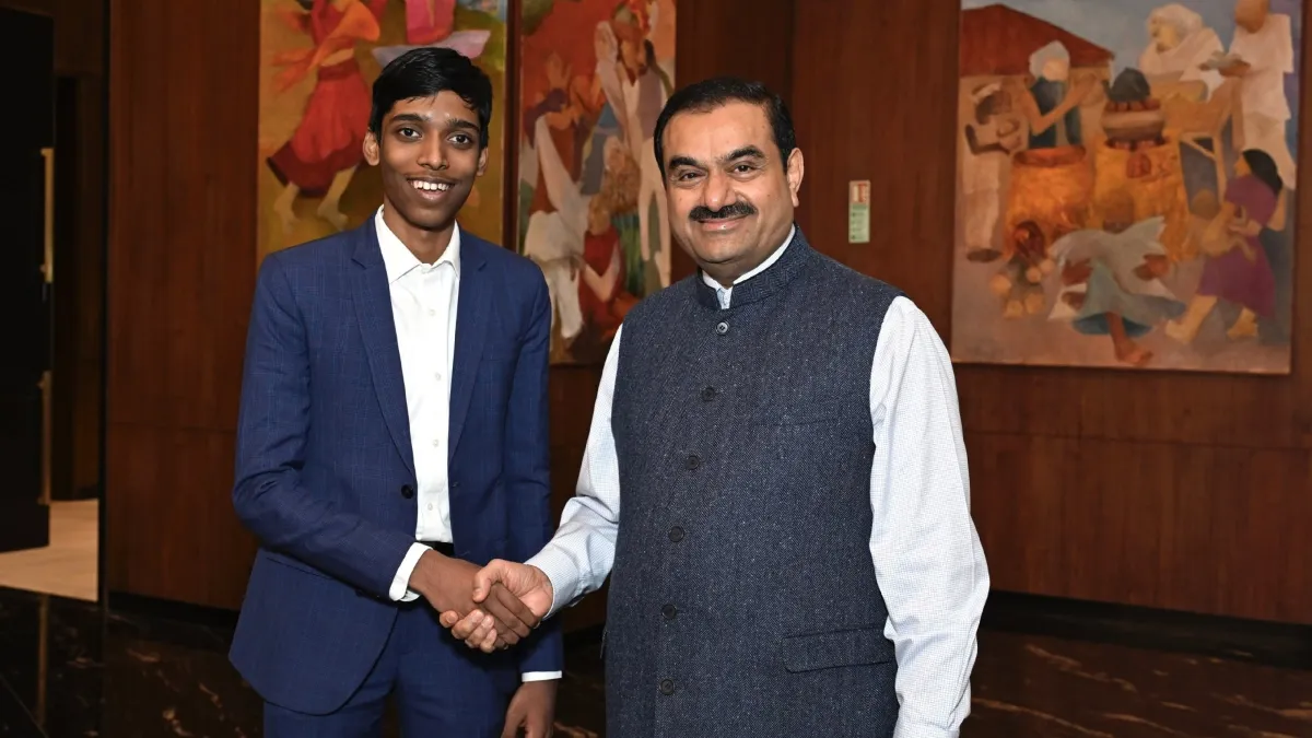 Praggnanandhaa and Adani- India TV Hindi