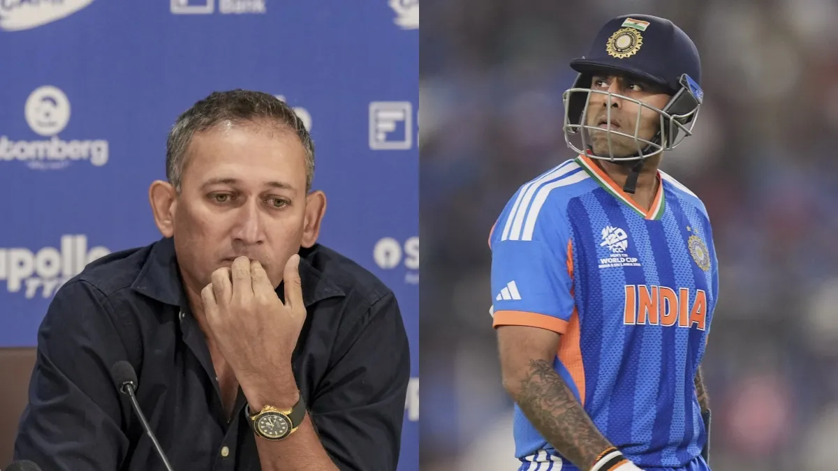 Ajit Agarkar And Suryakumar Yadav- India TV Hindi