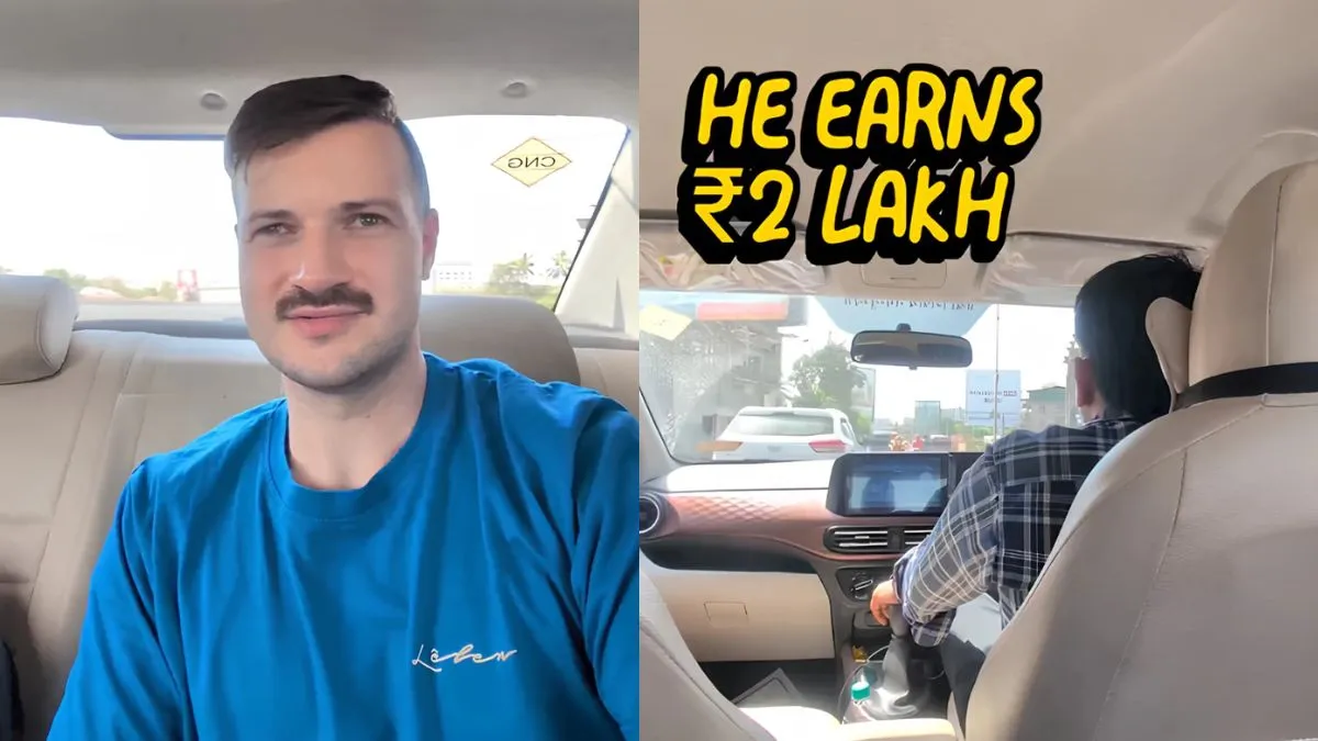 mumbai cab driver video, aaj ka viral video, mumbai, cab driver, cab driver earning in Mumbai, viral- India TV Hindi
