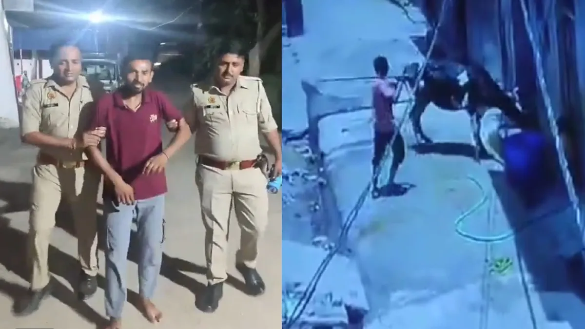 आरोपी को पुलिस ने लिया हिरासत में- India TV Hindi